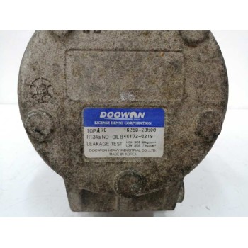 Recambio de compresor aire acondicionado para kia sorento 2.5 crdi cat referencia OEM IAM 1625023500  