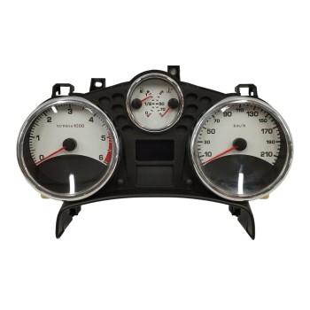 Recambio de cuadro instrumentos para peugeot 207 1.6 hdi referencia OEM IAM 9666749180  