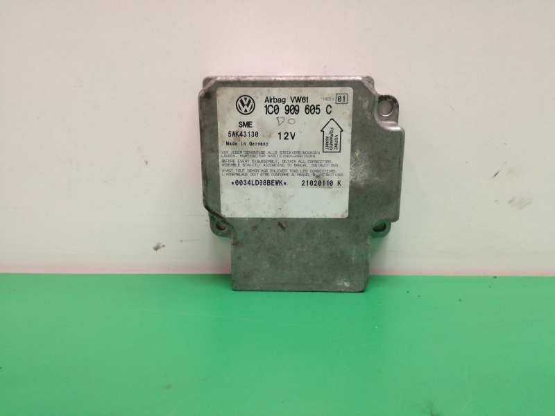 Recambio de centralita airbag para volkswagen passat berlina (3b3) 1.8 20v turbo referencia OEM IAM 1C0909605C 5WK43130 