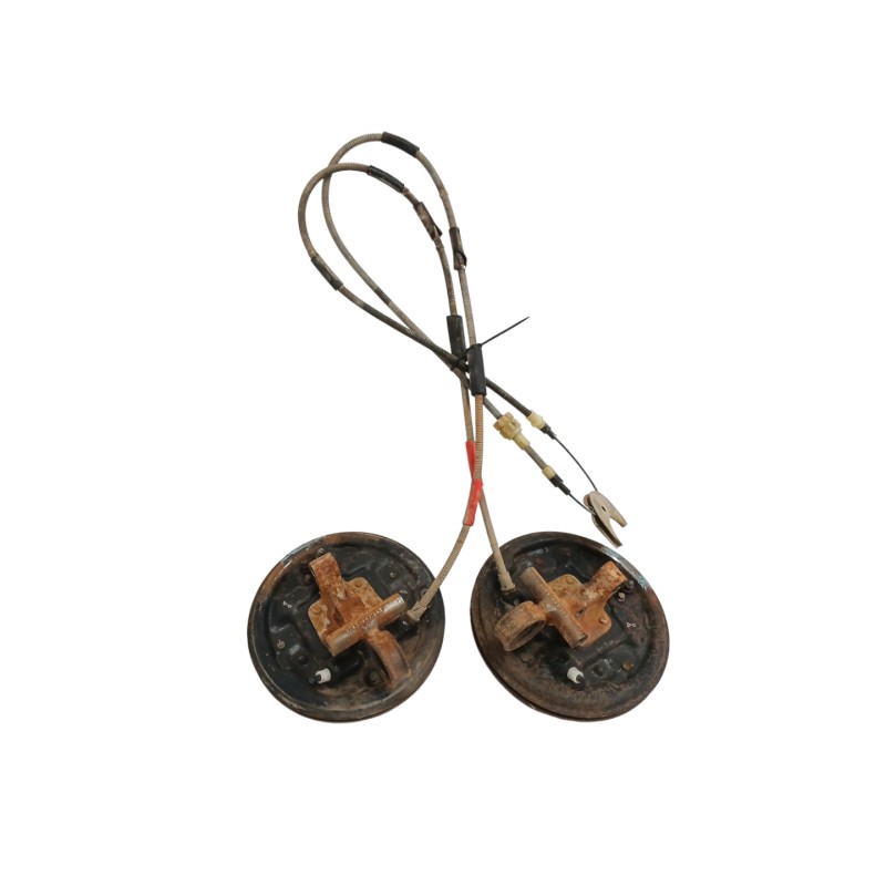 Recambio de mangueta trasera derecha para ford orion 1.6 referencia OEM IAM 82AB4A013AB CON CABLE DE FRENO 