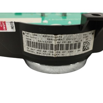 Recambio de cuadro instrumentos para peugeot 207 1.6 hdi referencia OEM IAM 9666749180  