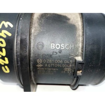 Recambio de caudalimetro para ssangyong rodius ii 2.0 xdi referencia OEM IAM  0281006043 