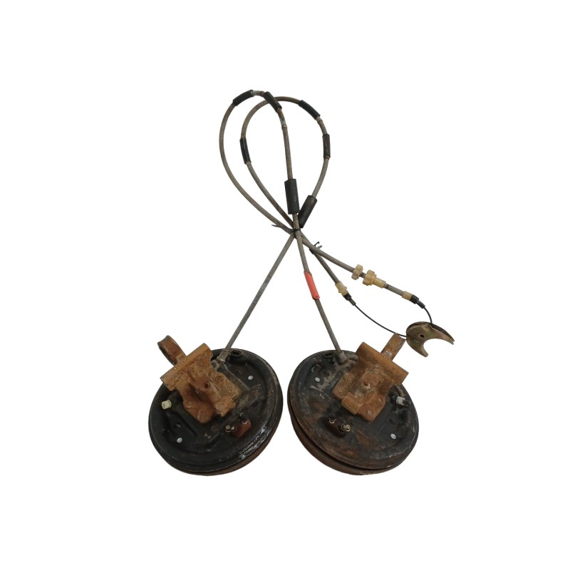 Recambio de mangueta trasera derecha para ford escort berlina cl referencia OEM IAM 82AB4A013AB CON CABLE DE FRENO 