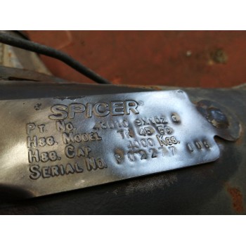 Recambio de puente trasero para nissan eco - t 135.75/100 kw chasis / 3600 / 7.49 cabina individual referencia OEM IAM 430109X10