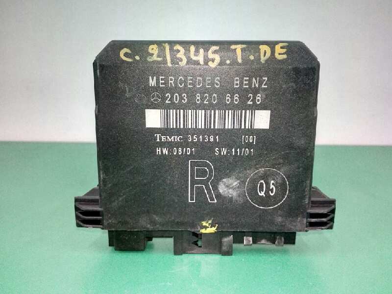 Recambio de modulo electronico para mercedes-benz clase c (w203) berlina 220 cdi (203.006) referencia OEM IAM 2038206626 Recambio de modulo electronico para mercedes-benz clase c (w203) berlina 220 cdi (203.006) referencia OEM IAM 2038206626