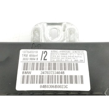 Recambio de airbag lateral delantero derecho para bmw x5 (e53) 3.0 turbodiesel cat referencia OEM IAM 34703723404B  