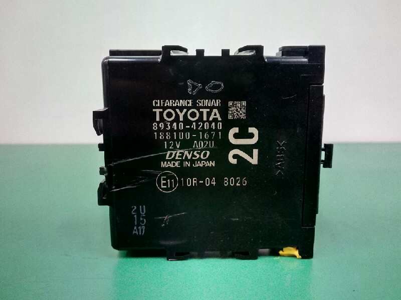 Recambio de modulo electronico para toyota rav 4 2.0 d-4d cat referencia OEM IAM 8934042040 1881001671 