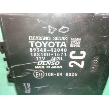 Recambio de modulo electronico para toyota rav 4 2.0 d-4d cat referencia OEM IAM 8934042040 1881001671 
