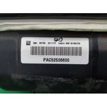 Recambio de airbag delantero derecho para opel zafira b enjoy referencia OEM IAM 13111177  