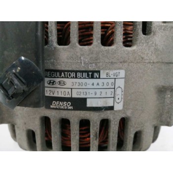 Recambio de alternador para kia sorento 2.5 crdi referencia OEM IAM 373004A300 110A 021319212