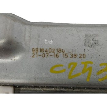 Recambio de elevalunas delantero izquierdo para peugeot 2008 (--.2013) 1.6 blue-hdi fap referencia OEM IAM 9816402180 9816401780