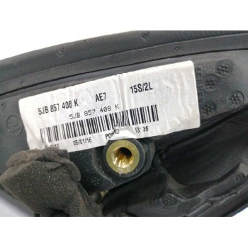 Recambio de retrovisor derecho para seat toledo (kg3) 1.4 tdi referencia OEM IAM 5JB857408K 6 CABLES 