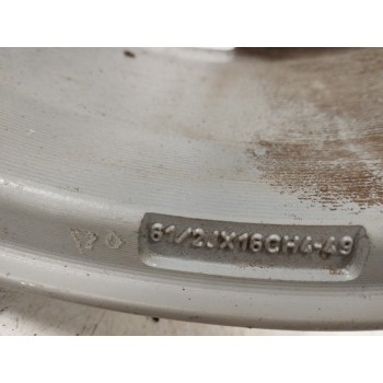 Recambio de llanta para renault megane ii berlina 5p 1.5 dci diesel cat referencia OEM IAM 8200310797 6,5JX16CH4 ET49 4H 4X100