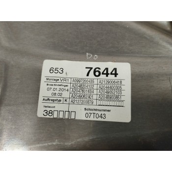Recambio de elevalunas delantero derecho para mercedes-benz clase c (w204) lim. 2.1 cdi cat referencia OEM IAM A2048204102  