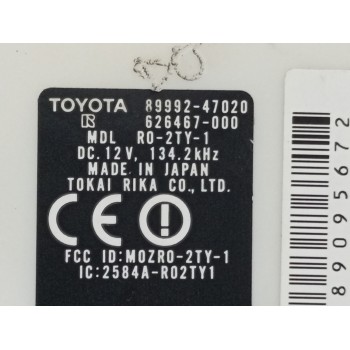 Recambio de modulo electronico para toyota prius (nhw20) 1.5 cat referencia OEM IAM 8999247020 626467000 