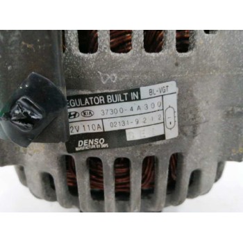 Recambio de alternador para kia sorento 2.5 crdi referencia OEM IAM 373004A300 110A 021319212