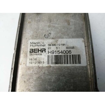 Recambio de enfriador aceite motor para mercedes-benz clase cls (w219) 350 (219.356) referencia OEM IAM 5989070191 H9154006 
