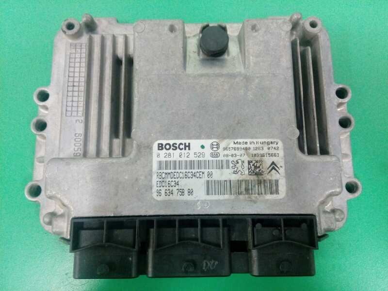 Recambio de centralita motor uce para citroën c3 1.4 hdi audace referencia OEM IAM 9663475880 0281012529 