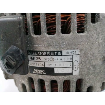 Recambio de alternador para kia sorento 2.5 crdi referencia OEM IAM 373004A300 110A 021319212