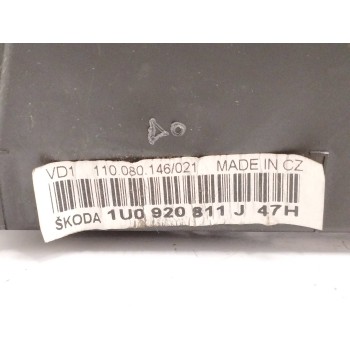 Recambio de cuadro instrumentos para skoda octavia berlina (1u2) tour referencia OEM IAM 1U0920811J  