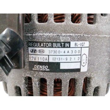 Recambio de alternador para kia sorento 2.5 crdi referencia OEM IAM 373004A300 110A 021319212