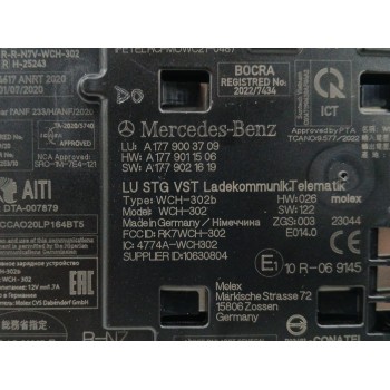 Recambio de modulo electronico para mercedes-benz clase a sedán (v177) a 200 d (177.112) referencia OEM IAM A1779003709 CONTROL 