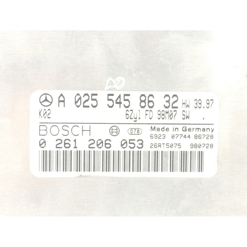 CENTRALITA MOTOR UCE 0261206053