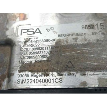 Recambio de antena para peugeot 308 iii (fb_, fh_, fp_, f3_, fm_) bluehdi 130 (fbyhzl, fbyhzt) referencia OEM IAM 9844358080 A3C