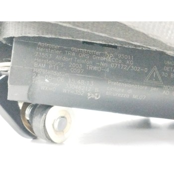 Recambio de cinturon seguridad delantero derecho para fiat panda (169) 1.1 8v referencia OEM IAM 33046212B  