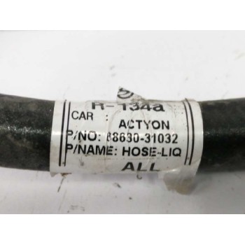 Recambio de tubos aire acondicionado para ssangyong actyon 2.0 td cat referencia OEM IAM 6863031032  