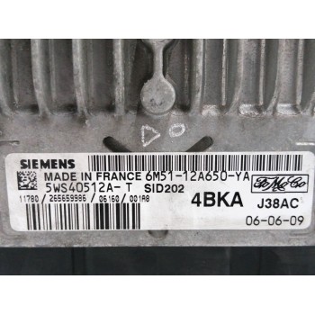 Recambio de centralita motor uce para ford focus berlina (cap) 1.8 tdci turbodiesel cat referencia OEM IAM 6M5112A650YA 5WS40512