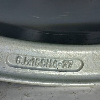 Recambio de llanta para citroën c3 1.6 16v hdi referencia OEM IAM GUEPARD J6X16CH427 4H 4X110