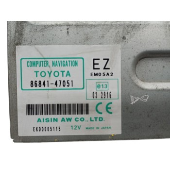 Recambio de sistema navegacion gps para toyota prius (nhw20) 1.5 cat referencia OEM IAM 8684147051  
