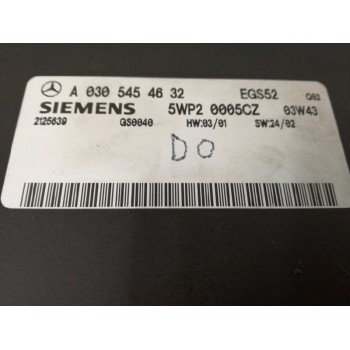Recambio de centralita cambio automatico para mercedes-benz clase m (w163) 400 cdi (163.128) referencia OEM IAM A0305454632 5WP2