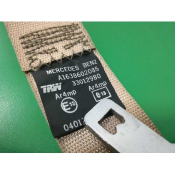 Recambio de cinturon seguridad trasero derecho para mercedes-benz clase m (w163) 400 cdi (163.128) referencia OEM IAM A163860208