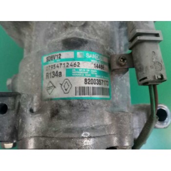 Recambio de compresor aire acondicionado para renault modus pack dynamique referencia OEM IAM 8200357173 SD6V12 1446E