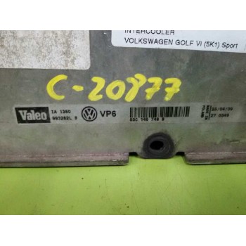 Recambio de intercooler para volkswagen golf vi (5k1) sport referencia OEM IAM 03C145749B  