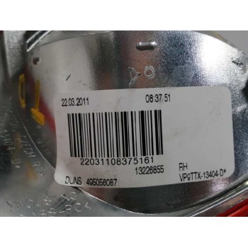 Recambio de piloto trasero derecho para opel insignia sports tourer 2.0 cdti cat referencia OEM IAM 13226855 INTERIOR MALETERO 