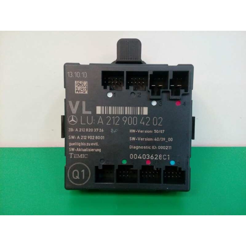 Recambio de modulo electronico para mercedes-benz clase c (w204) familiar 250 t cdi blueefficiency (204.203) referencia OEM IAM 