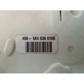 Recambio de cerradura puerta trasera izquierda para volkswagen golf vi (5k1) sport referencia OEM IAM 5K4839015B  