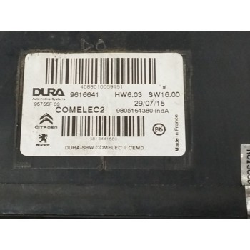 Recambio de centralita cambio automatico para citroën c4 picasso 1.6 blue-hdi fap referencia OEM IAM 9805164380  