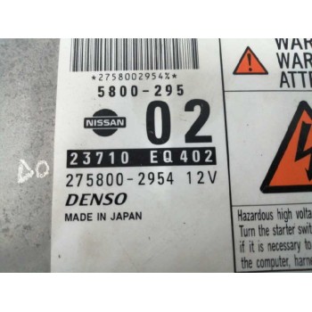 Recambio de centralita motor uce para nissan x-trail (t30) 2.2 dci diesel cat referencia OEM IAM 23710EQ402 2758002954 