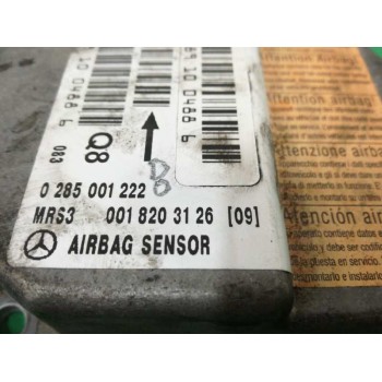 Recambio de centralita airbag para mercedes-benz clase a (w168) 170 cdi (168.008) referencia OEM IAM 0018203126 0285001222 