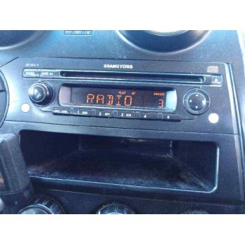Recambio de sistema audio / radio cd para ssangyong actyon 2.0 td cat referencia OEM IAM 8910009070 A2C53251127 