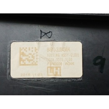 Recambio de guantera para kia sportage iv (ql, qle) 1.7 crdi referencia OEM IAM 845103U040WK  