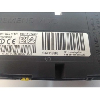 Recambio de modulo electronico para citroën c5 station wagon 2.0 hdi fap referencia OEM IAM 9664919880  