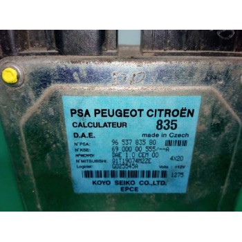 Recambio de modulo electronico para citroën c3 1.4 hdi premier referencia OEM IAM 9653783580 CENTRALITA DIRECCION 690000055A