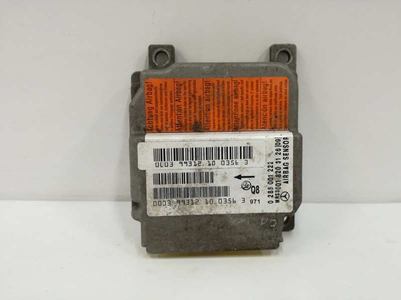 Recambio de centralita airbag para mercedes-benz clase a (w168) 170 cdi (168.008) referencia OEM IAM 0018203126 0285001222 