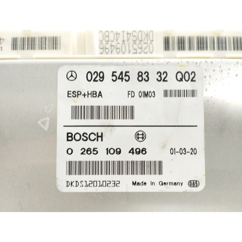 MODULO ELECTRONICO CENTRALITA ESP 0265109496