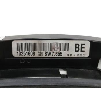 Recambio de cuadro instrumentos para opel zafira b 1.8 16v referencia OEM IAM 13251608 VEHICULO INGLES 